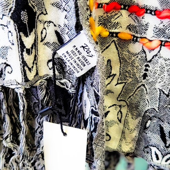 NWT RAJ JULIA THICK STITCH VEST OS - Picture 3 of 6